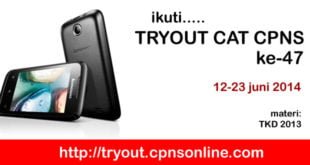 tryout cpns